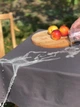 Водоотталкивающая Скатерть "Мокрый асфальт" 120х100 см (+ 2 салфетки 30х40) - изображение 6