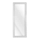Дзеркало «MARCO DECOR - 7024–284-K» 65х175 см. Текстура біла із сріблястим - изображение 2