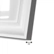 Дзеркало біле «MARCO DECOR - 5022–64» 55х100 см. - изображение 5