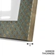 Дзеркало «MARCO DECOR - 4517BP – 906» 55х100 см. Золото з бірюзовою патіною - изображение 5