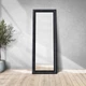 Дзеркало с ножкой «MARCO DECOR - 8731P-101-graf» 65х175 см. Чорне з патіною - изображение 1