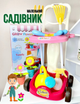 Ігровий набір юного садівника 5978 А Рожевий набір з візочком - зображення 1