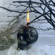 Воскова золота свічка - череп - изображение 1