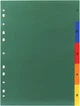 Набор разделителей пластиковых KLERK А4 1-5 х 5 шт (Я44369_PY-05A_5) - изображение 2