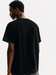 Футболка хлопковая длинная мужская H&M 060685816_newblack M Черная (6666000336910) - изображение 2