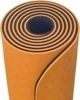 Коврик для йоги и фитнеса TECOFIT TPE 183x61x0.6 см Оранжево-черный + чехол-сумка в подарок (TOP18013825/4) - изображение 4