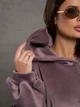 Костюм велюровый утепленный женский ISSA PLUS 14874 L Коричневый (issa2007682644728) - изображение 4