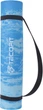 Коврик для йоги и фитнеса TECOFIT EVA 173x61x0.6 см Синий мрамор + чехол-сумка в подарок (TOP240214835) - изображение 2