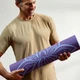 Килимок для йоги GAIAM PREMIUM Yoga Mat 6мм 170х60см - Purple Lotus - зображення 9