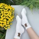Жіночі короткі зимові махрові шкарпетки NiceSocks Мишки, 5 пар/36-40р. - зображення 2