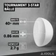 М'ячі для настільного тенісу Joola Tournament 40+ 12 шт (44322) - изображение 3
