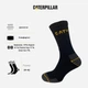 Носки мужские высокие Caterpillar (CAT) 39-42 Серые (ROZ6501054550) - изображение 5