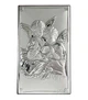 Срібна ікона Ангели біля дитини (6,5 x 11 см) Valentі 81377 3L - зображення 1