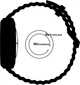 Силіконовий Ремінець Coremy для Samsung Galaxy Watch Ultra 2024/2025 Black (37785-2B) - зображення 6