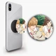 Держатель для телефона PopSockets Аниме Волчица и Черный Принц #03 Черный - изображение 1