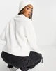 Джемпер TOPSHOP Knitted V Neck in Ecru Білий XS 107173399 - изображение 3