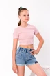 Шорти для дівчинки (підліткові) NoBrand 134 Блакитний (p-11182-120822) - изображение 1