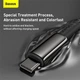 Кабель BASEUS Type-C to Type-C Tungsten Gold Fast Charging |1m, 100W, 5A| (CATWJ-01) - изображение 4