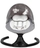 Дитячий музичний заколисуючий шезлонг-гойдалка Kidwell Luxi dark melang/black - изображение 8