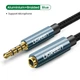 Кабель аудіо Ugreen AV118 3.5 mm подовжувач 0.5 м Black (40672) - зображення 3