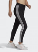 Legginsy sportowe damskie adidas W 3S Leg GL0723 XXS/S Czarne (4062064347954) - obraz 3