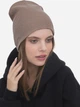 Шапка Malisa Рио 15-1223RIO-PM-65 One Size Бежевая - изображение 1