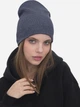 Шапка Malisa Рио 15-1223RIO-PM-174 54-58 Стальная - изображение 1