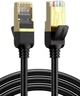 Патч корд Ugreen NW107 мережевий кабель 10 Гбіт\с Ethernet RJ45 Cat 7 1м Black (NW107) - зображення 1