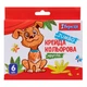 Крейда кольорова кругла Yes Zoo Land 400440 6 кольорів - изображение 1
