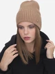 Шапка жіноча Malisa Діксі 15-1204-DX-143 54-58 Світло-горіхова - зображення 1