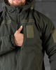 Зимняя тактическая куртка Softshell OMNI-HEAT олива S - изображение 6