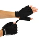 Рукавички для фітнесу спортивні Hard Touch 8097 розмір L Black-Deep Grey - зображення 4