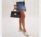 Cумка женская кожаная Coach Eliza Top Logo Brown Black SH826519 - изображение 5