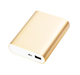 Портативний зарядний пристрій Power Bank Gold 3600 mAh - зображення 1