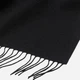 Шарф женский H&M 060986971 Черный (6666000331922) - изображение 2