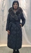 Женская зимняя куртка Vivilona (Max Mara) 7366 Черный, S - изображение 1