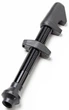 Ніпель безкамерний DT Swiss Tubeless Valve Alu black 26-35мм - зображення 1