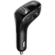 Автомобильный FM-трансмиттер (FM-модулятор) Baseus Streamer F40 AUX Bluetooth 5.0 MP3 c функцией зарядного устройства Dual-USB 3А (CCF40-01) - изображение 1
