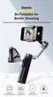 Триосьовий стабілізатор (стедікам) Baseus Gimbal Stabilizer для фото та відеозаписів iOS, Android (SUYT-D0G) - зображення 6