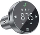 Автомобільний FM-трансмітер (модулятор) Proove Sound Sync 30W (Bluetooth 5.0/USB/TF) із швидкою зарядкою Type-C&USB (PD+QC3.0), чорний - зображення 2