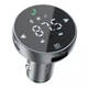 Автомобільний FM-трансмітер (модулятор) Proove Sound Sync 30W (Bluetooth 5.0/USB/TF) із швидкою зарядкою Type-C&USB (PD+QC3.0), чорний - зображення 4