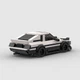 Конструкторный набор Toyota AE86 Тойота АЕ86 - изображение 4