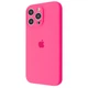 Чехол силиконовый с защитой камеры Wave Silicone Case Camera Protection для Apple iPhone 15 Pro Max bright pink - изображение 1