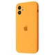 Чохол силіконовий із захистом камери Wave Silicone Case Camera Protection для Apple iPhone 12 yellow - зображення 1