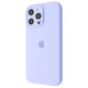 Чехол силиконовый с защитой камеры Wave Silicone Case Camera Protection для Apple iPhone 15 Pro Max lilac cream - изображение 1