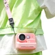 Детская цифровая фото-видео камера c моментальной печатью HOCO Dual lens children printing camera DV200 pink - изображение 4