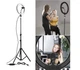 Кільцева LED лампа зі штативом 2м RING FILL LIGHT 30см свтлодіодна від USB селфі кольцо - QX-300T - зображення 13