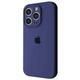 Чохол силіконовий із захистом камери Wave Silicone Case Camera Protection для Apple iPhone 15 Pro midnight blue - зображення 1