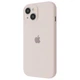 Чехол силиконовый с защитой камеры Wave Silicone Case Camera Protection для Apple iPhone 13 antique white - изображение 1