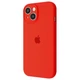 Чехол силиконовый с защитой камеры Wave Silicone Case Camera Protection для Apple iPhone 15 red - изображение 1